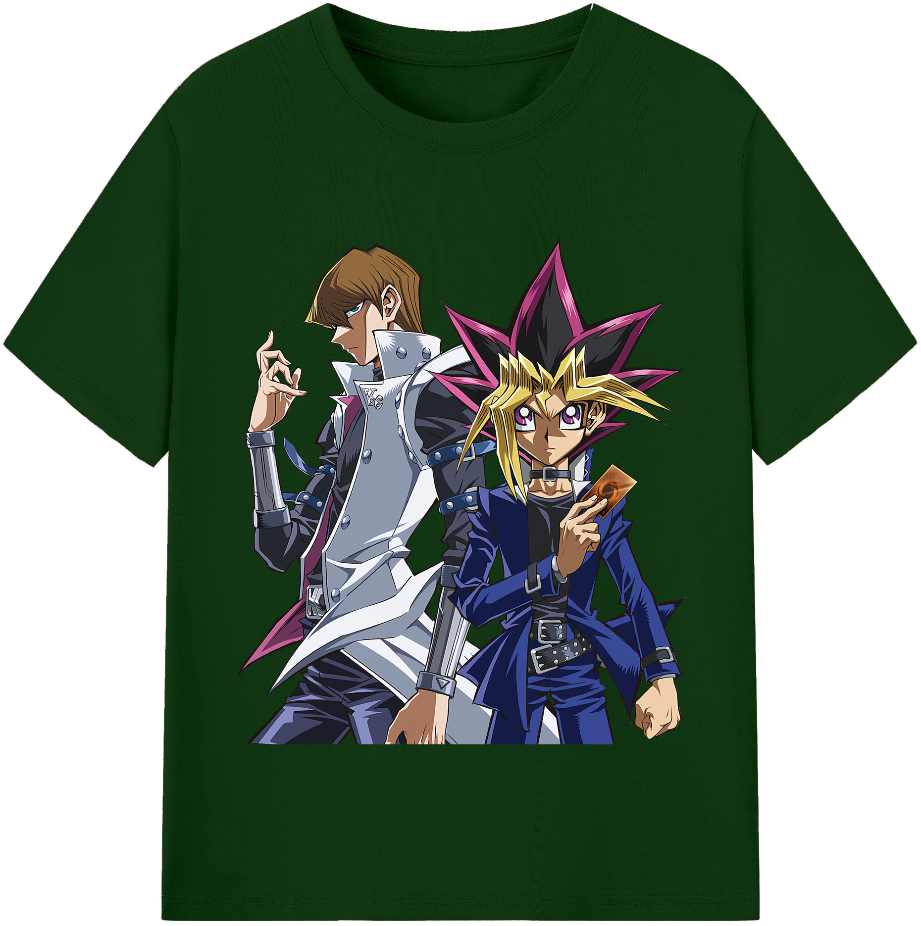 （画像用） 遊☆戯☆王 Yu-Gi-Oh! 綿100％半袖Tシャツ（フロントプリント）